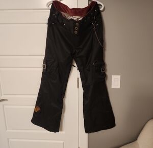 Women's Black Ride Cell 10 Snowboard Pants